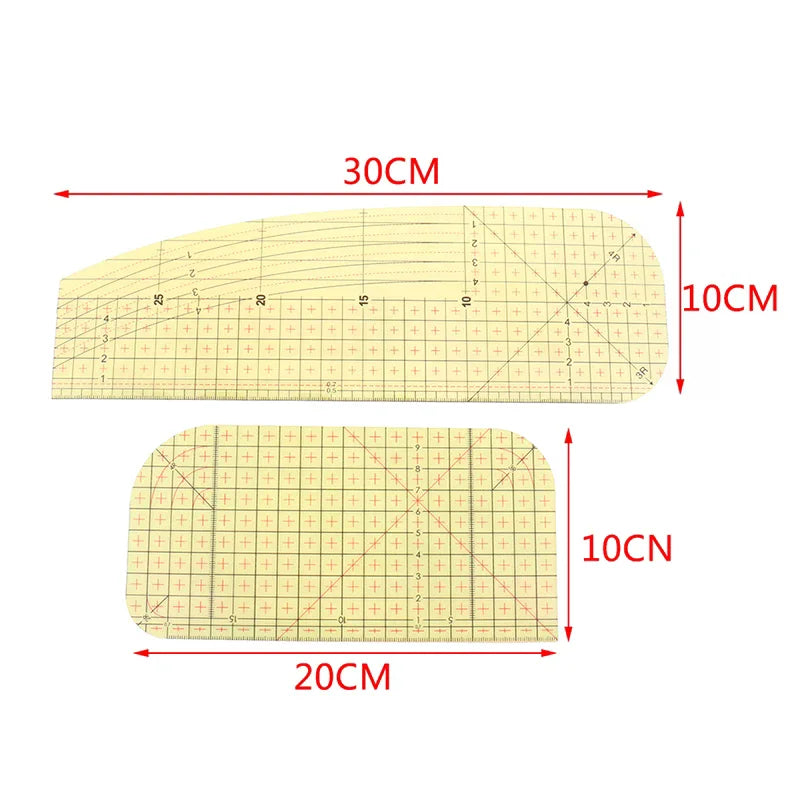 Hot Ironing Ruler 20/30CM – DIY Patchwork Sewing Tool