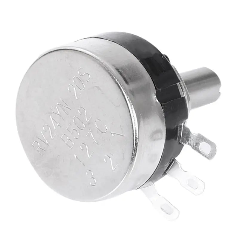 RV24YN 20S 5K Ohm Rotary Carbon Potentiometer with Knob 4-Pack