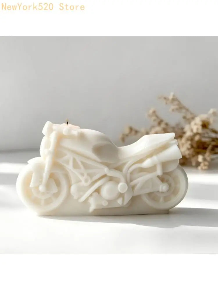 Motorcycle Silicone Mold – Soap Resin Gypsum Chocolate Craft