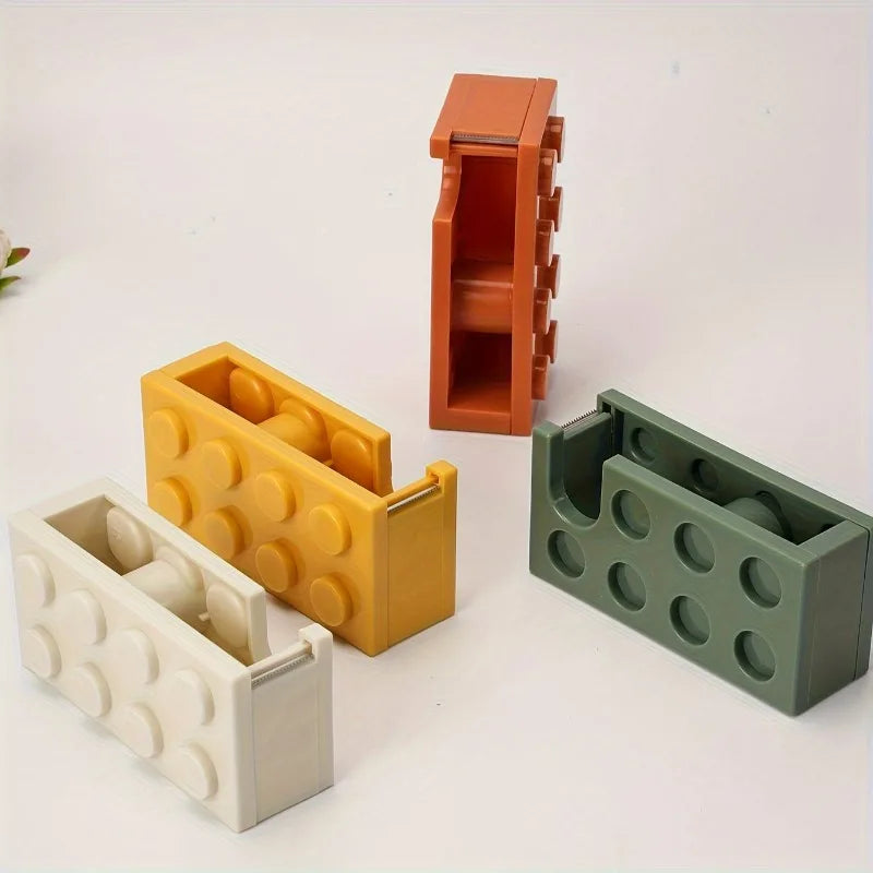 Building Block Tape Dispenser – Creative Desk Tape Holder
