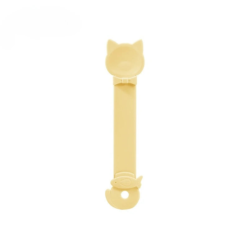 Easy-Squeeze Cat Treat Dispenser – Long Handle Lickable Feeder