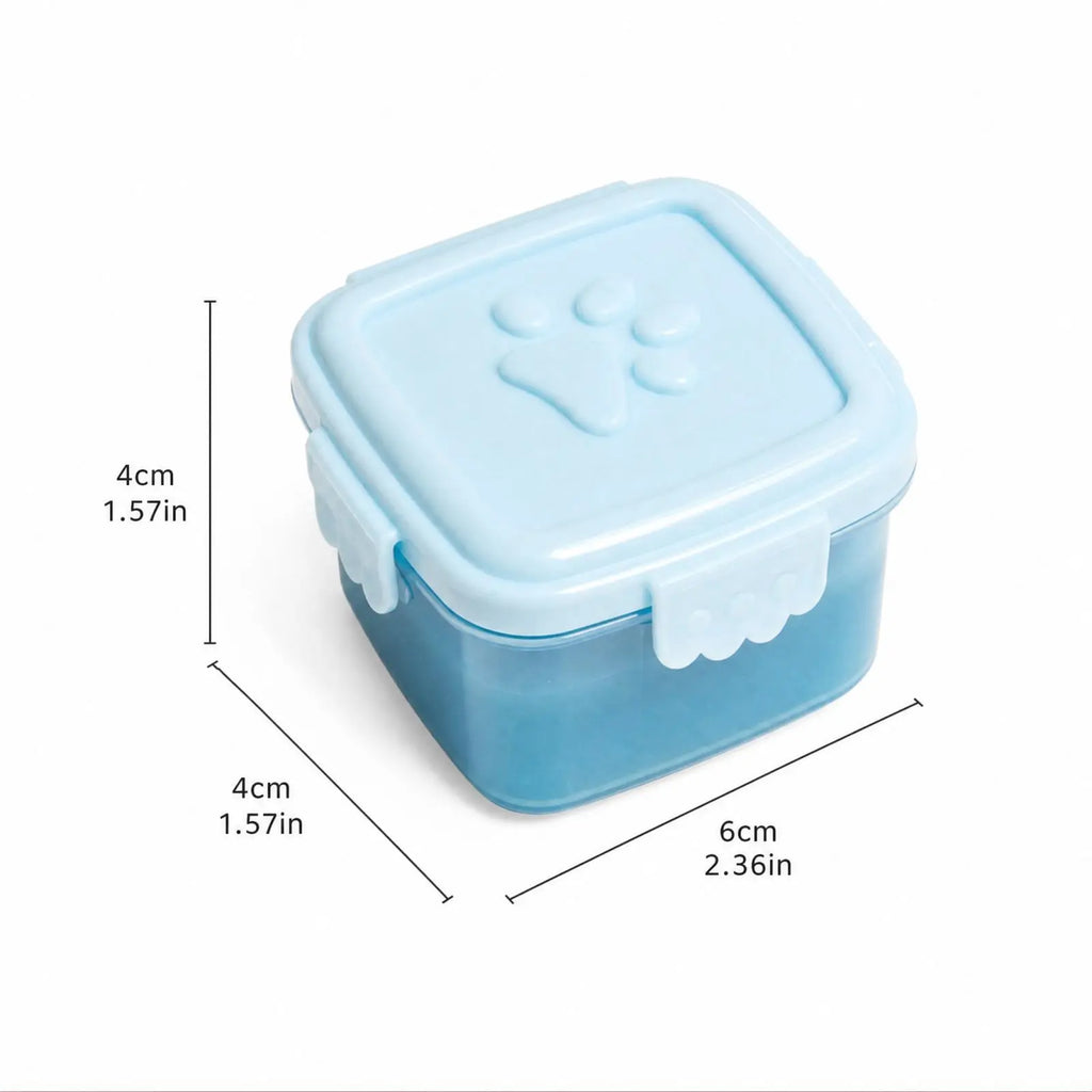 4-Pack Condiment Containers with Lids – Lunch Box Dressing Jars