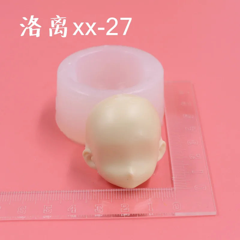 Silicone Clay Face Mold – Fondant & Pottery Sculpting Tool