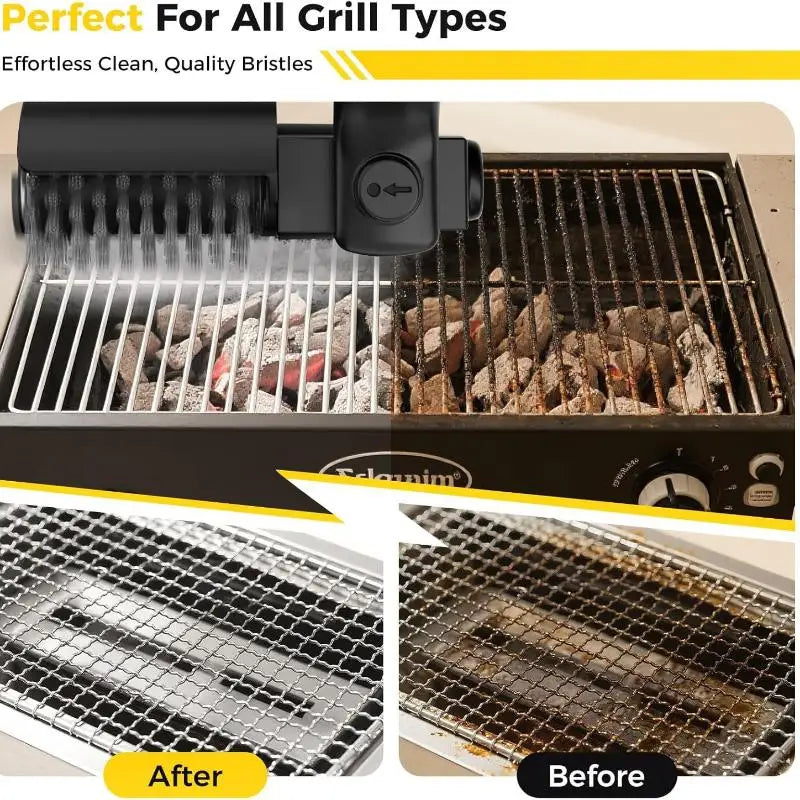 Rechargeable Electric BBQ Grill Brush – Gmarty Cleaner