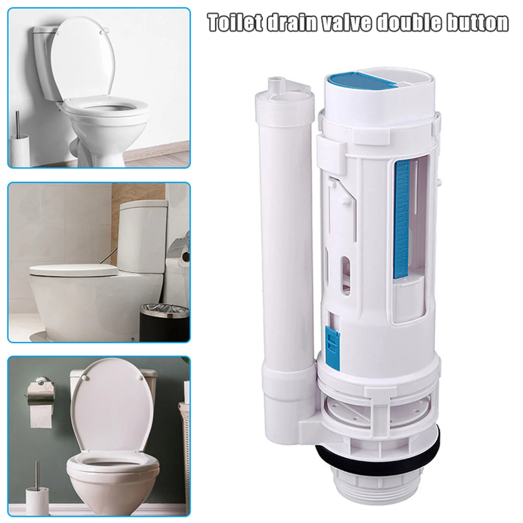 Toilet Dual Flush Valve – Push Button Cistern Replacement