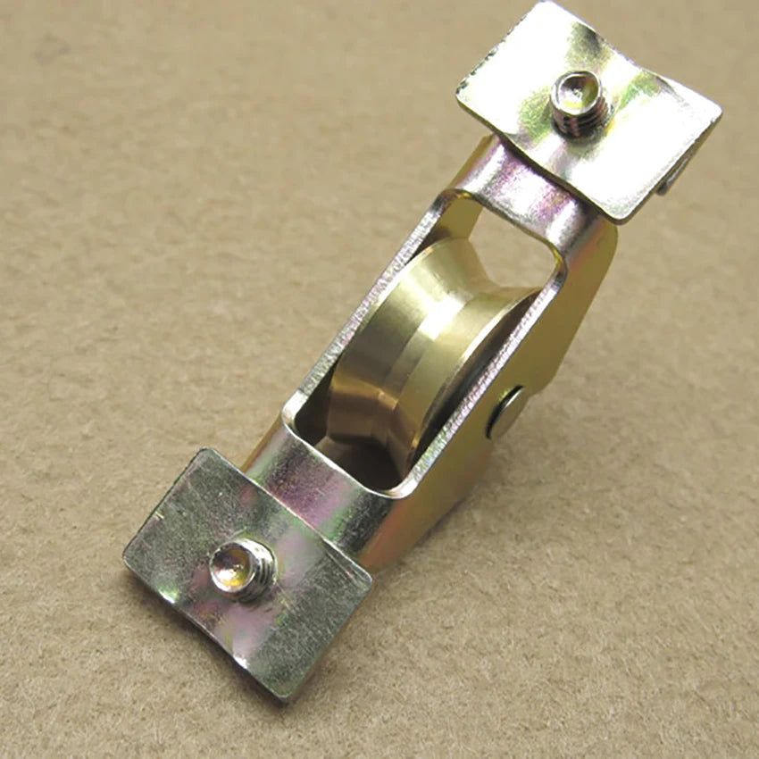 10PCS 22mm Nylon & Copper Bearing Pulleys for Sliding Doors