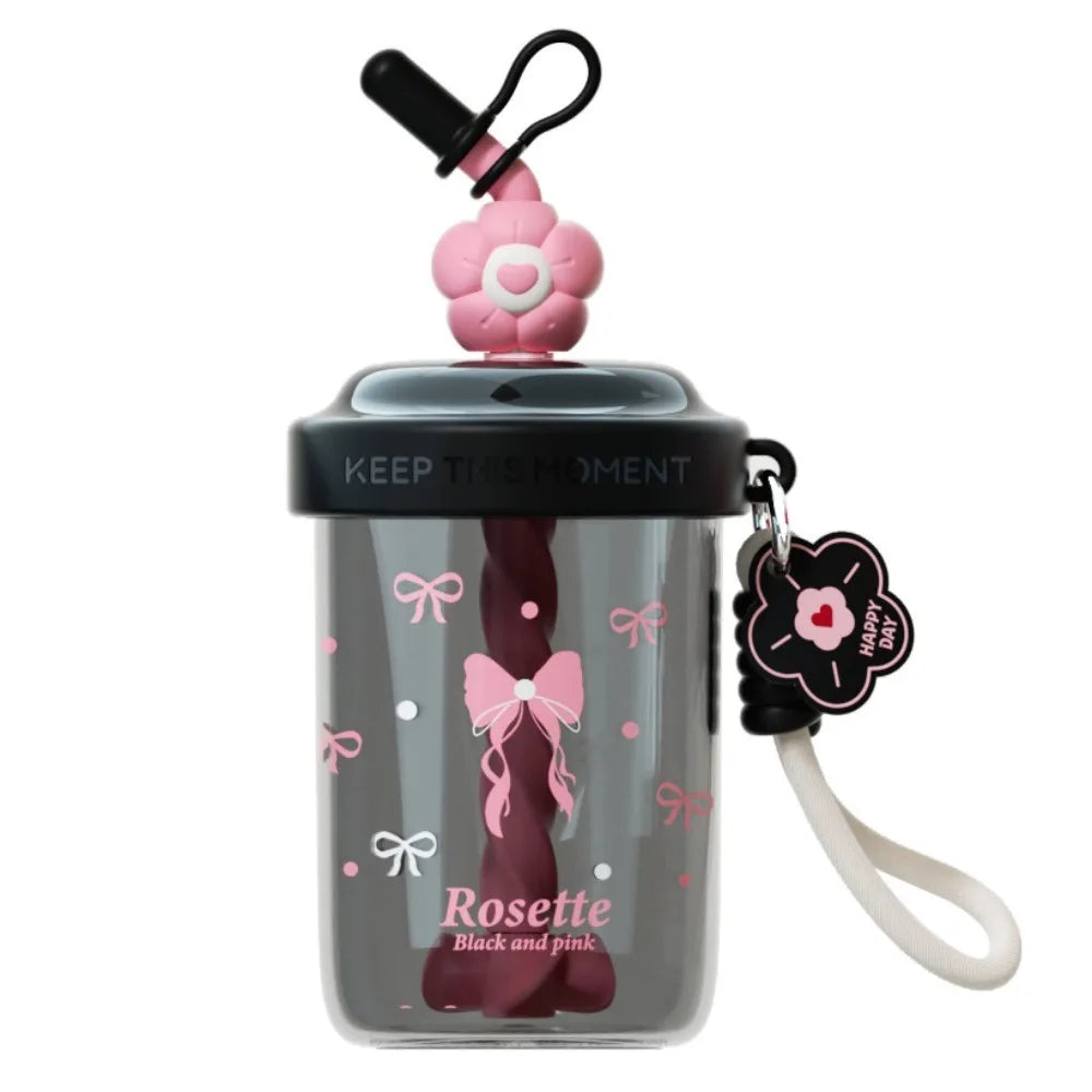580ML Insulated Shaker Bottle with Straw – Leak-Proof Thermal Cup