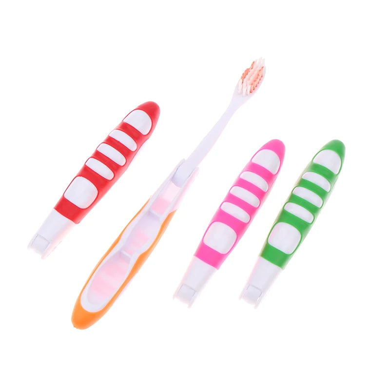 Foldable Travel Toothbrush – Portable Compact Folding Brush