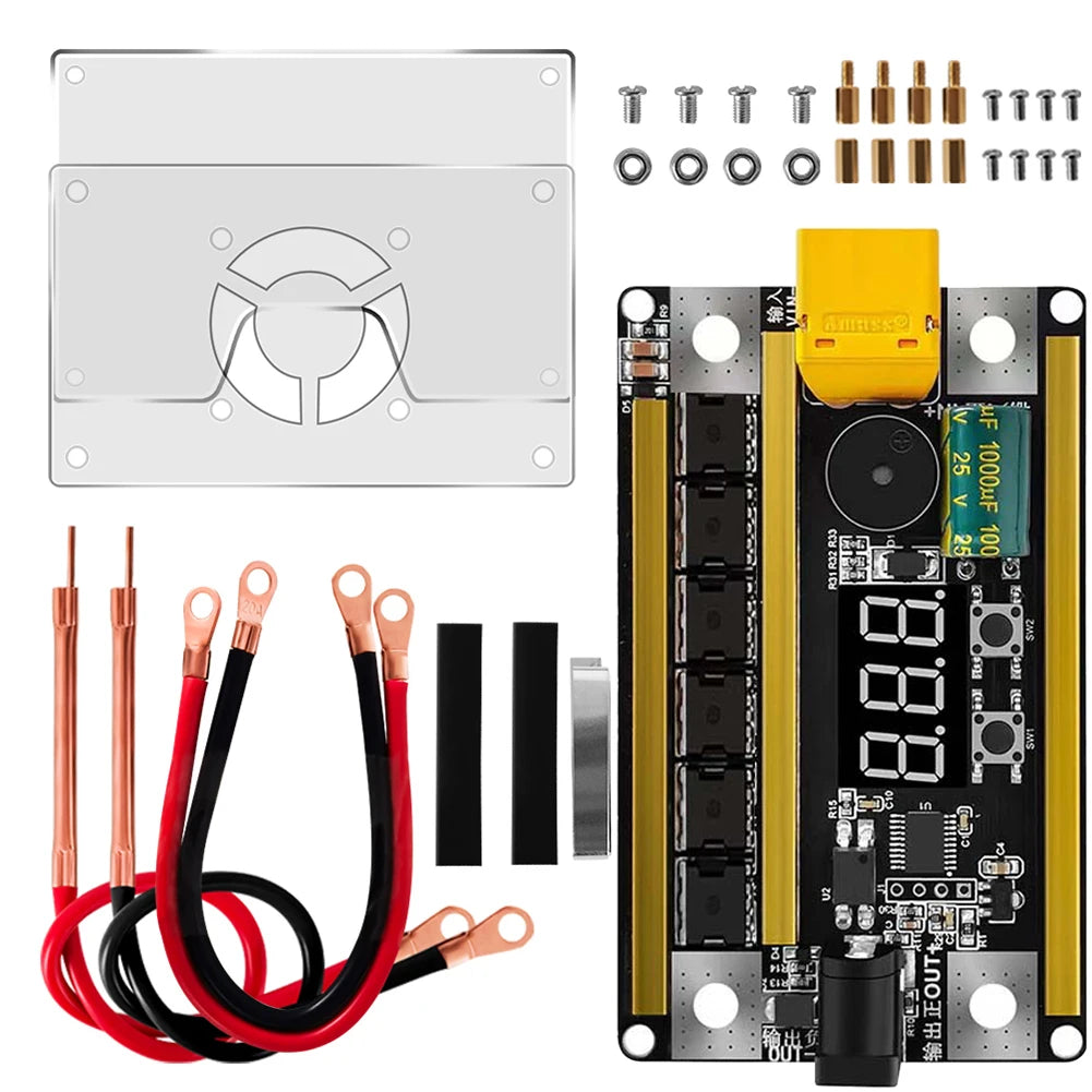 GX591 12V Spot Welder Control Board 99-Gear PCB for 18650