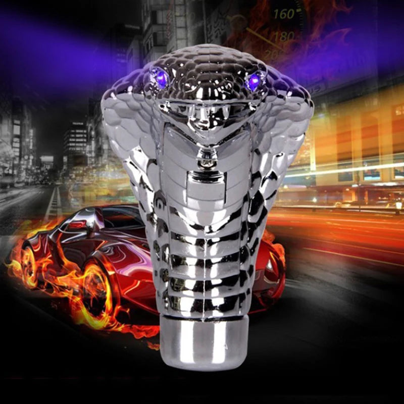 Cobra Snake LED Gear Shift Knob – Car Modification Accessory