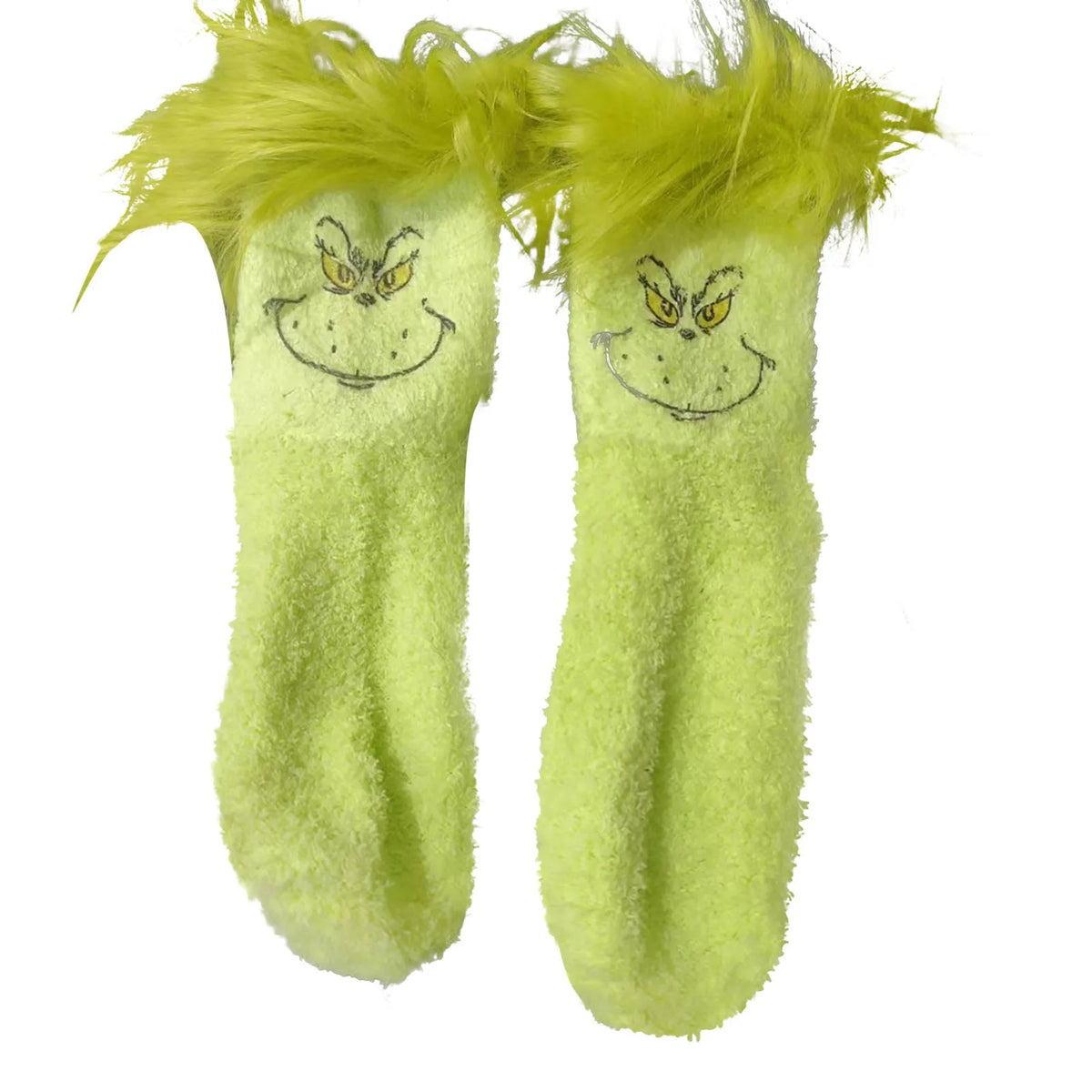Green Letter Knitted Christmas Stocking Tree Pendant Décor