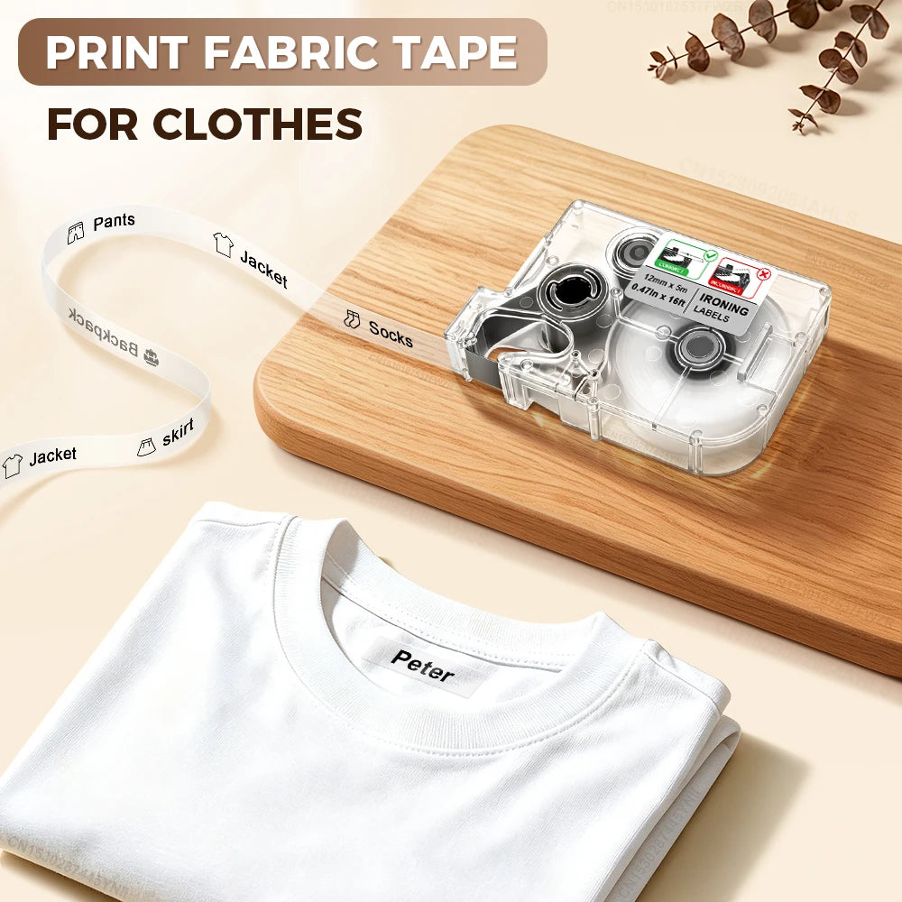 Labelwell R15 Bluetooth Thermal Transfer Label & Fabric Tag Printer