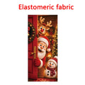Christmas Door Cover Banner 90x200cm Holiday Décor