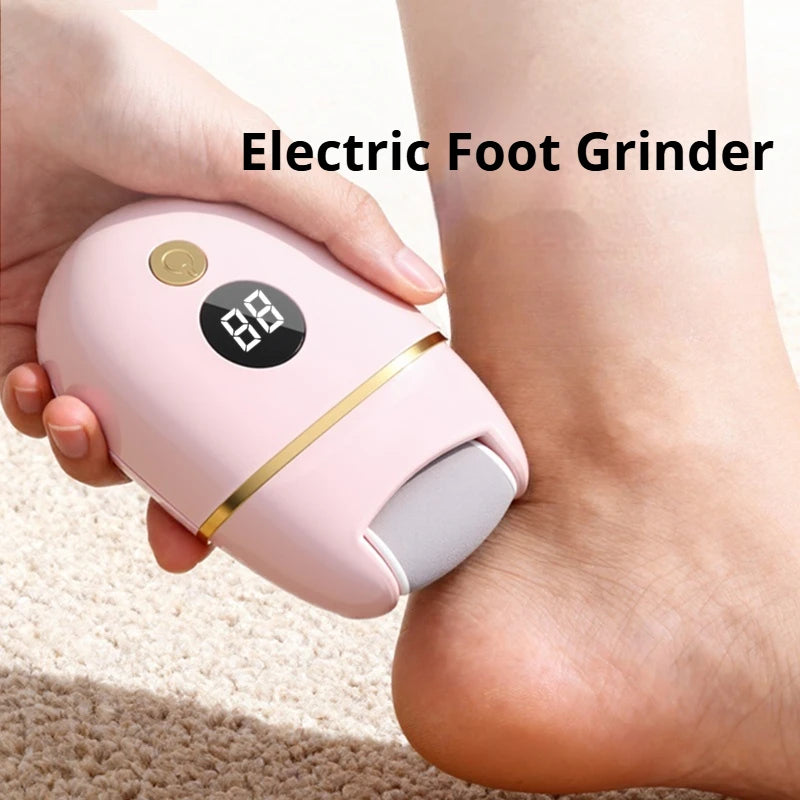 Electric Rechargeable Foot Grinder – 3-in-1 Pedicure Kit