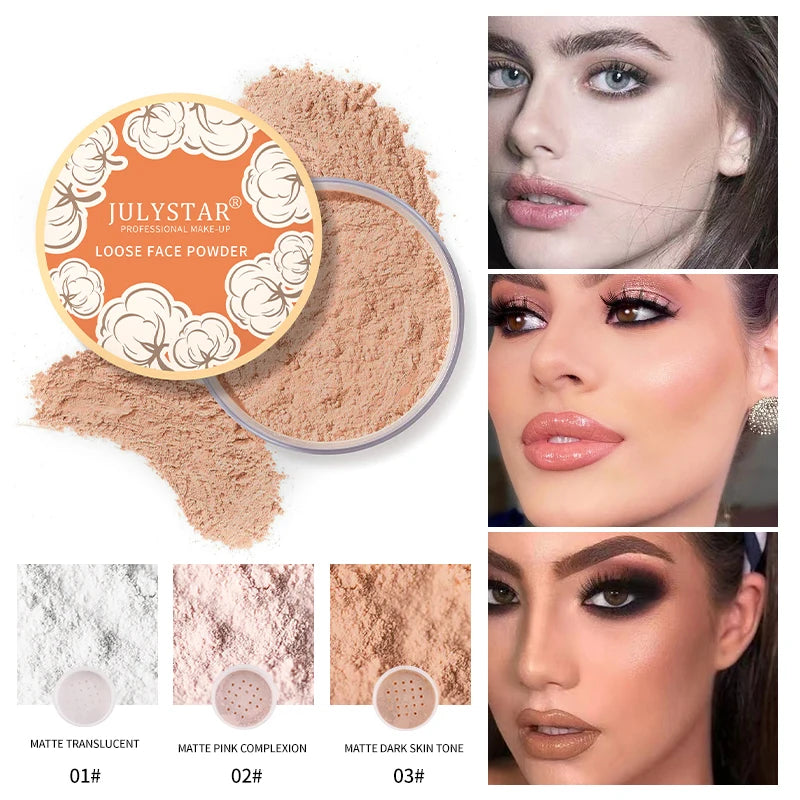 MYHO Mineral Translucent Setting Powder – Oil Control, 8g