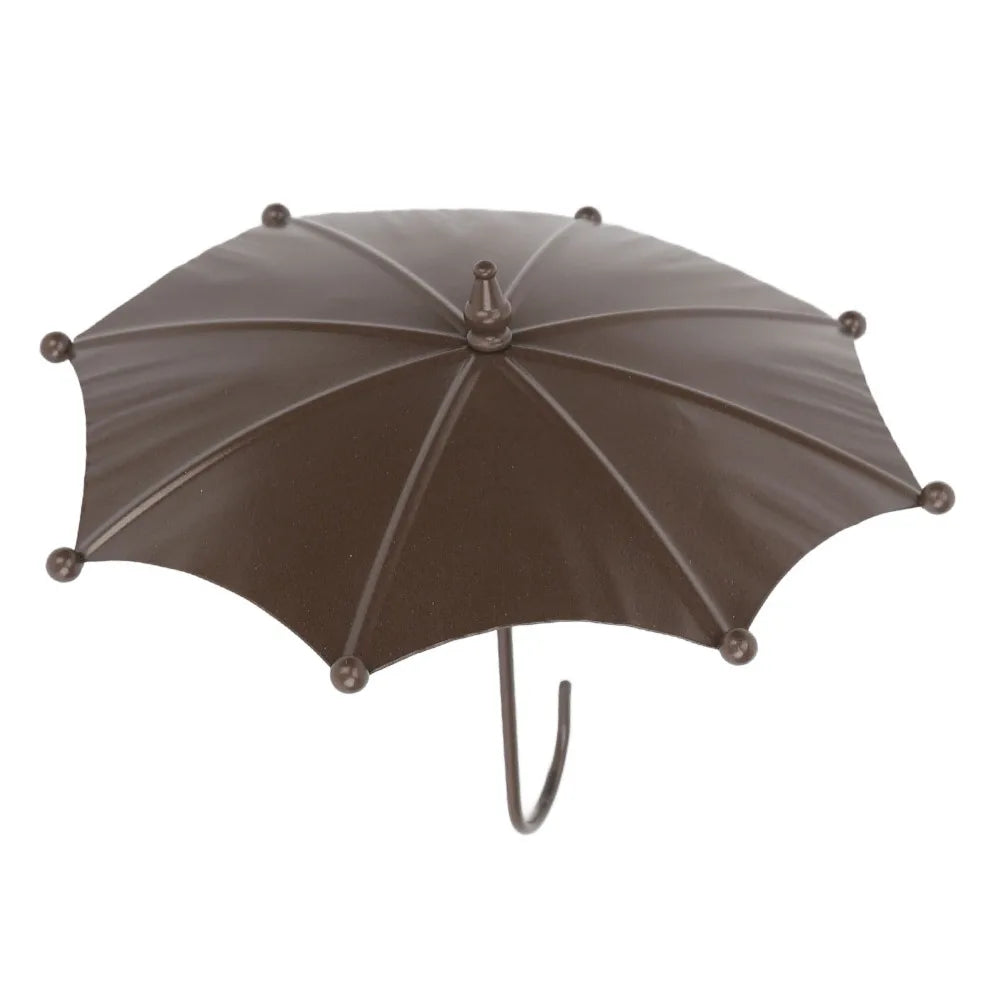 Umbrella Shaped Hanging Iron Bird Feeder Tray – Antique Bronze