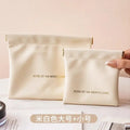 Self-Closing PU Leather Mini Pouch | Lipstick & Travel Bag