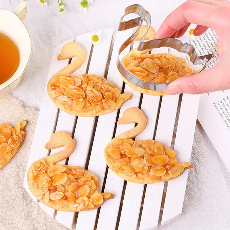Star & Heart Stainless Steel Vegetable Cookie Cutter Set