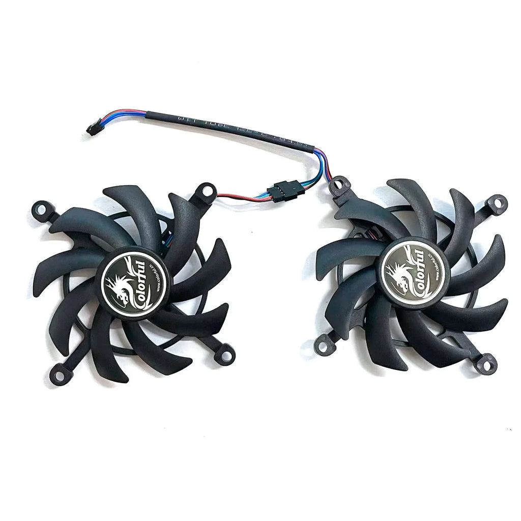 RTX 3060 Dual Replacement GPU Cooling Fan – 9-Inch 4PIN