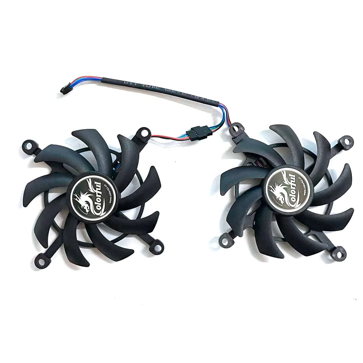 RTX 3060 Dual Replacement GPU Cooling Fan – 9-Inch 4PIN