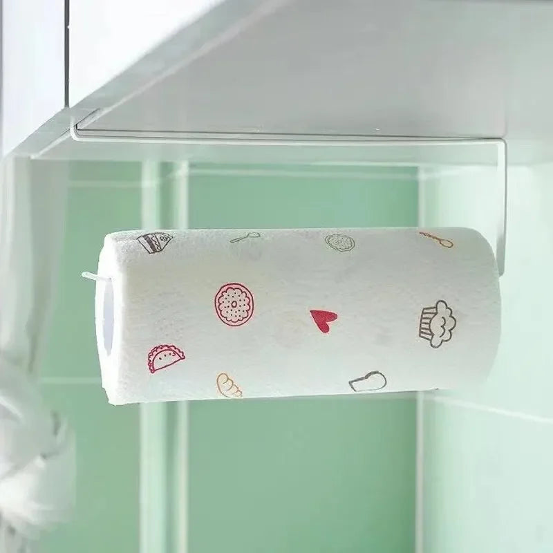 No-Drill Under Cabinet Paper Towel Holder | Kitchen Organizer