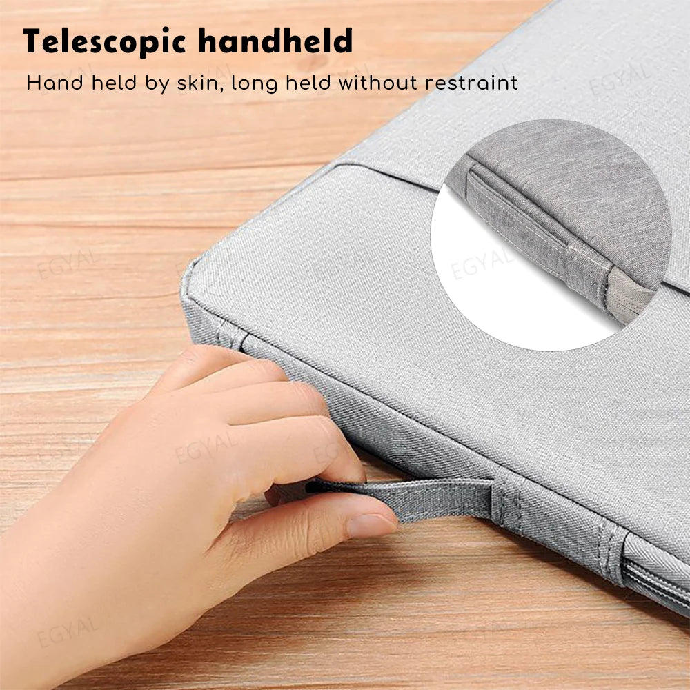 EGYAL Denim Laptop Sleeve 13–15.6" | MacBook & Notebook Bag