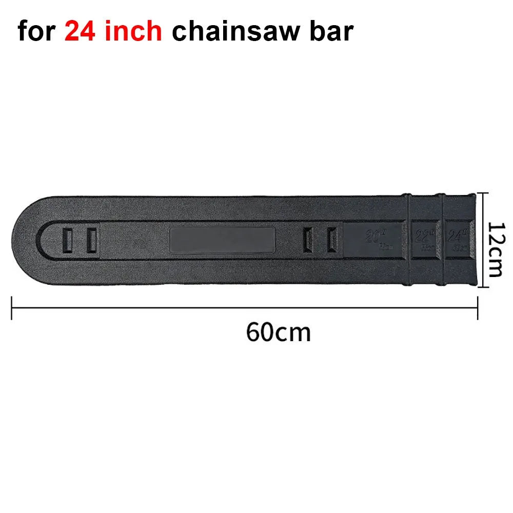 Chainsaw Bar Guard Cover 8–24 Inch Anti-Scratch Plastic Protector