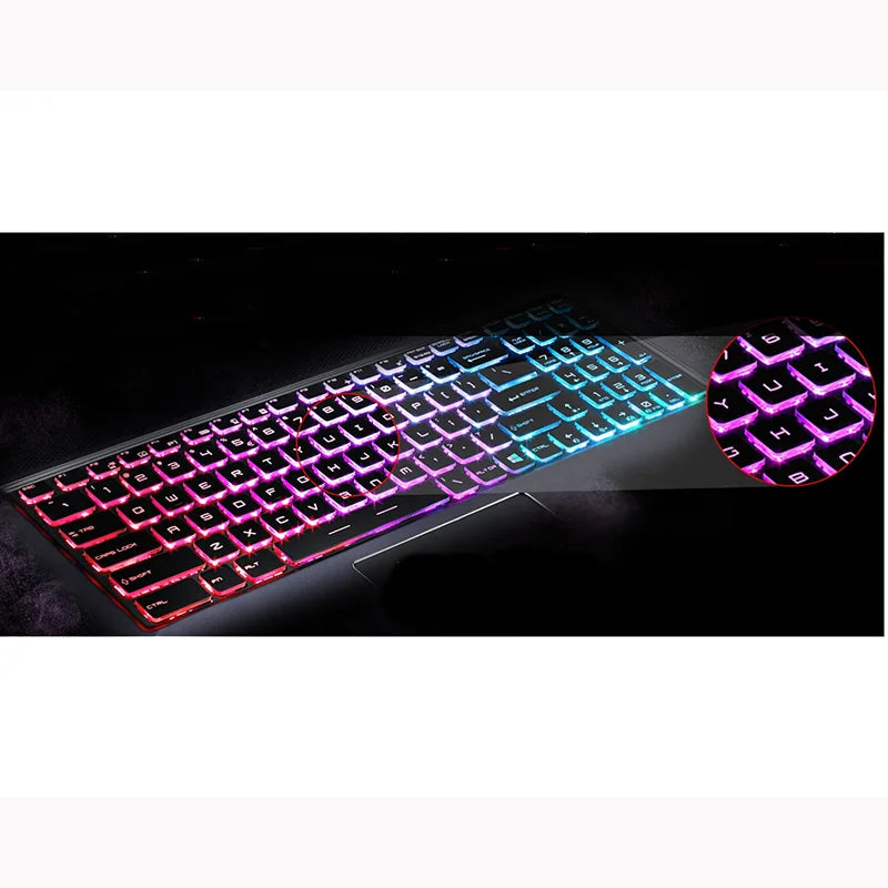 AZUBAY RGB Backlit Keyboard for MSI MS-16J9 MS-16JB MS-16JC MS-16JD