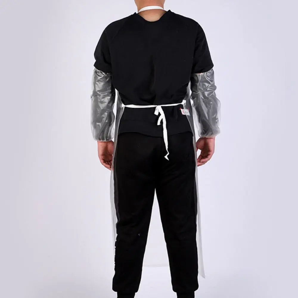 Thickened PVC Kitchen Apron – Waterproof & Oil-Resistant