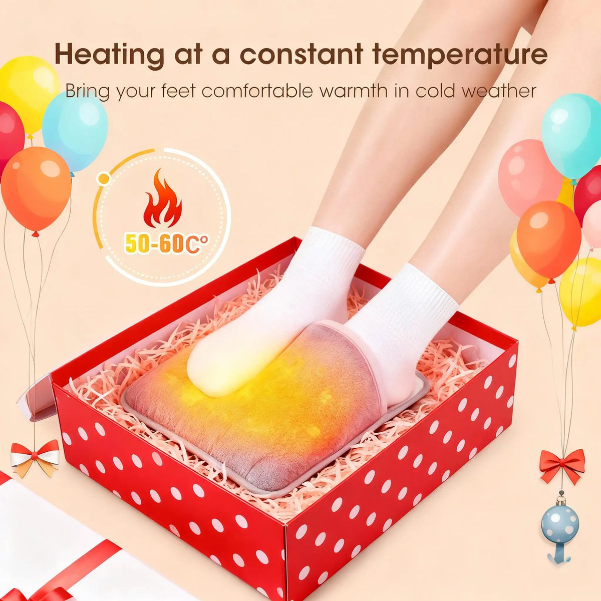 USB Electric Heating Pad – Waist & Foot Warmer Mat