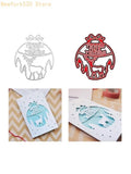 Christmas Cutting Die Stencil – DIY Cards, Gift Boxes & Ornaments