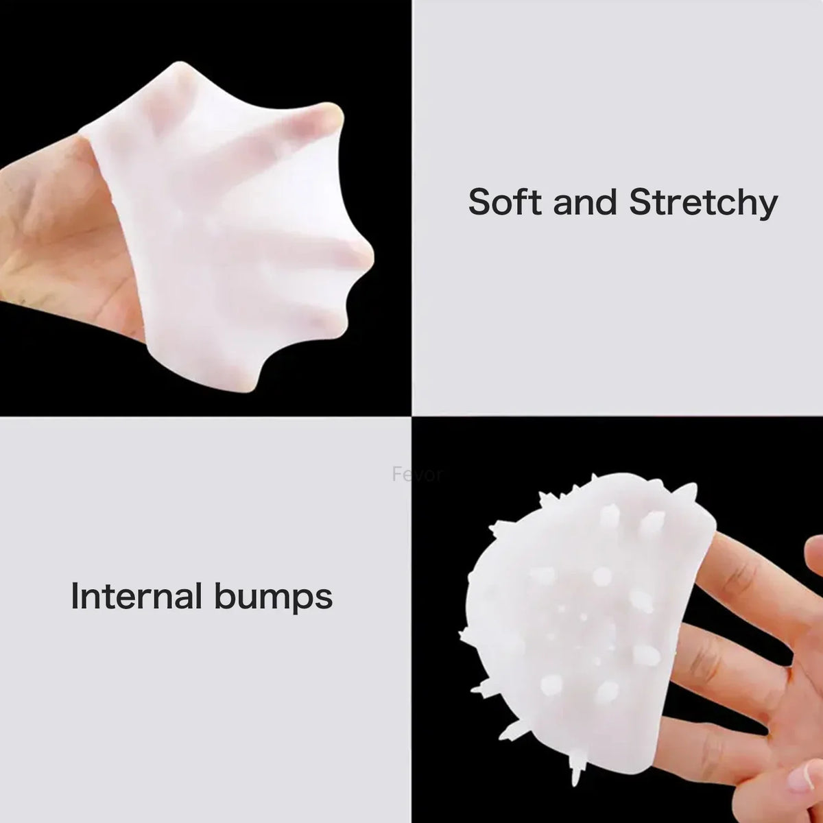 OREADEX 6-Pack Mini Masturbator Eggs – Soft TPE Pocket Stimulator