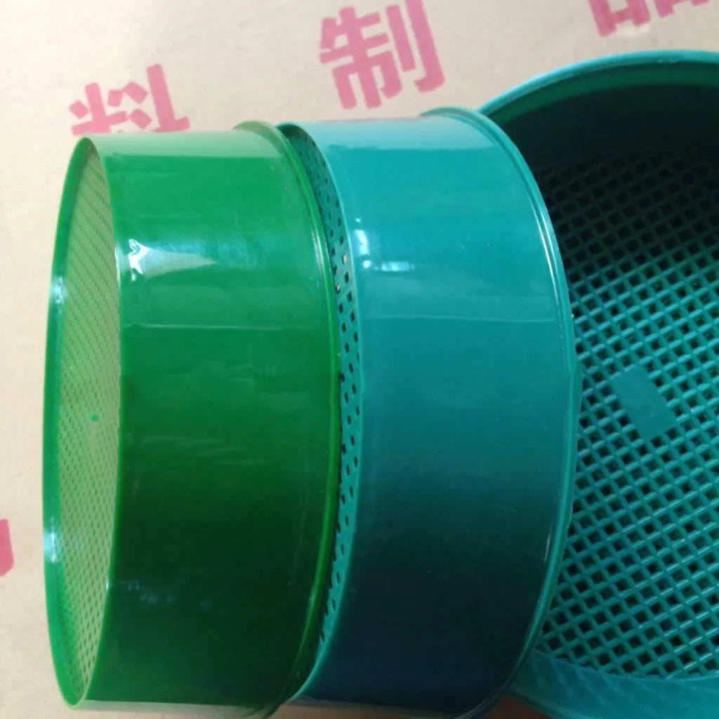 Plastic Fine Mesh Garden Soil Sieve – Sand & Stone Sifter