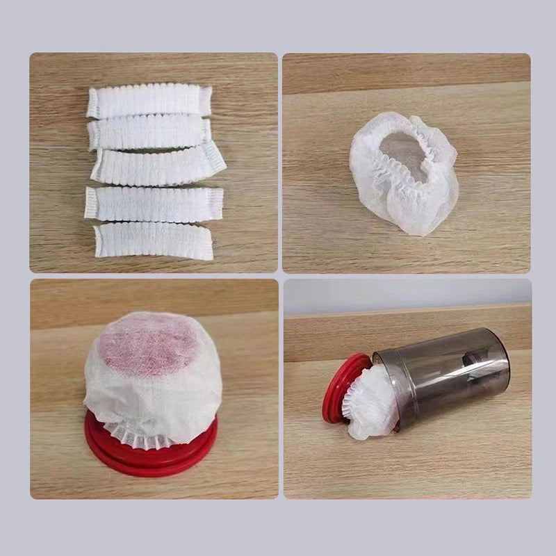 50/100 Pcs Disposable Non-Woven Vacuum Cleaner Filter Covers