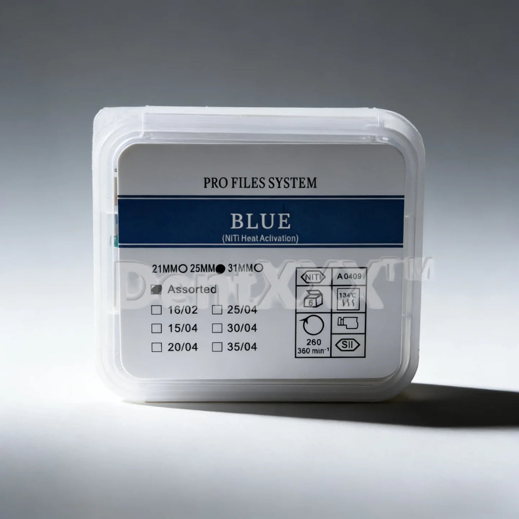 NiTi Rotary Files SW5 6-Pack 20mm 25mm Heat Activated – VIBE
