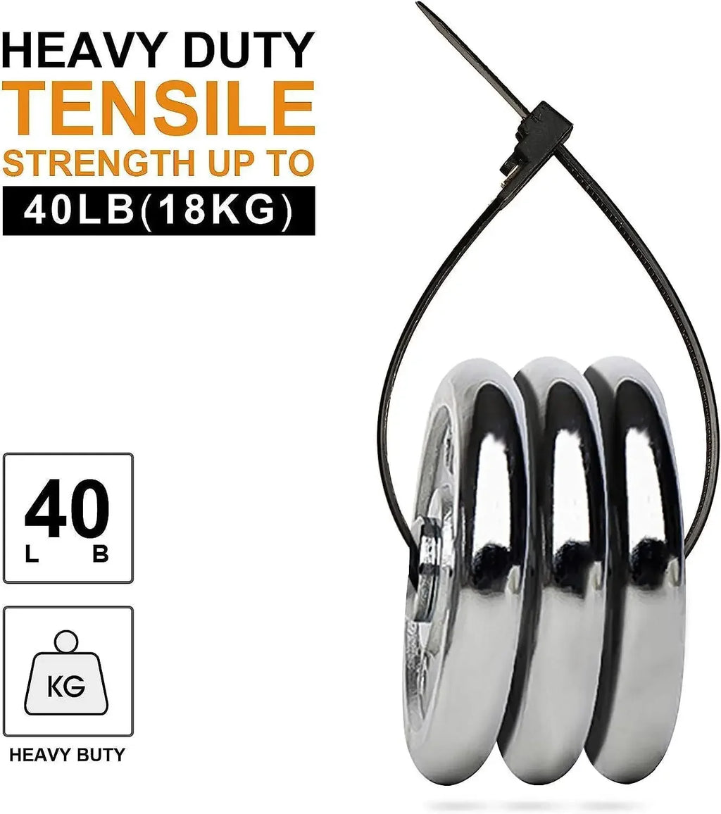 UV Resistant Reusable Nylon Cable Ties 100/300/1000 PCS