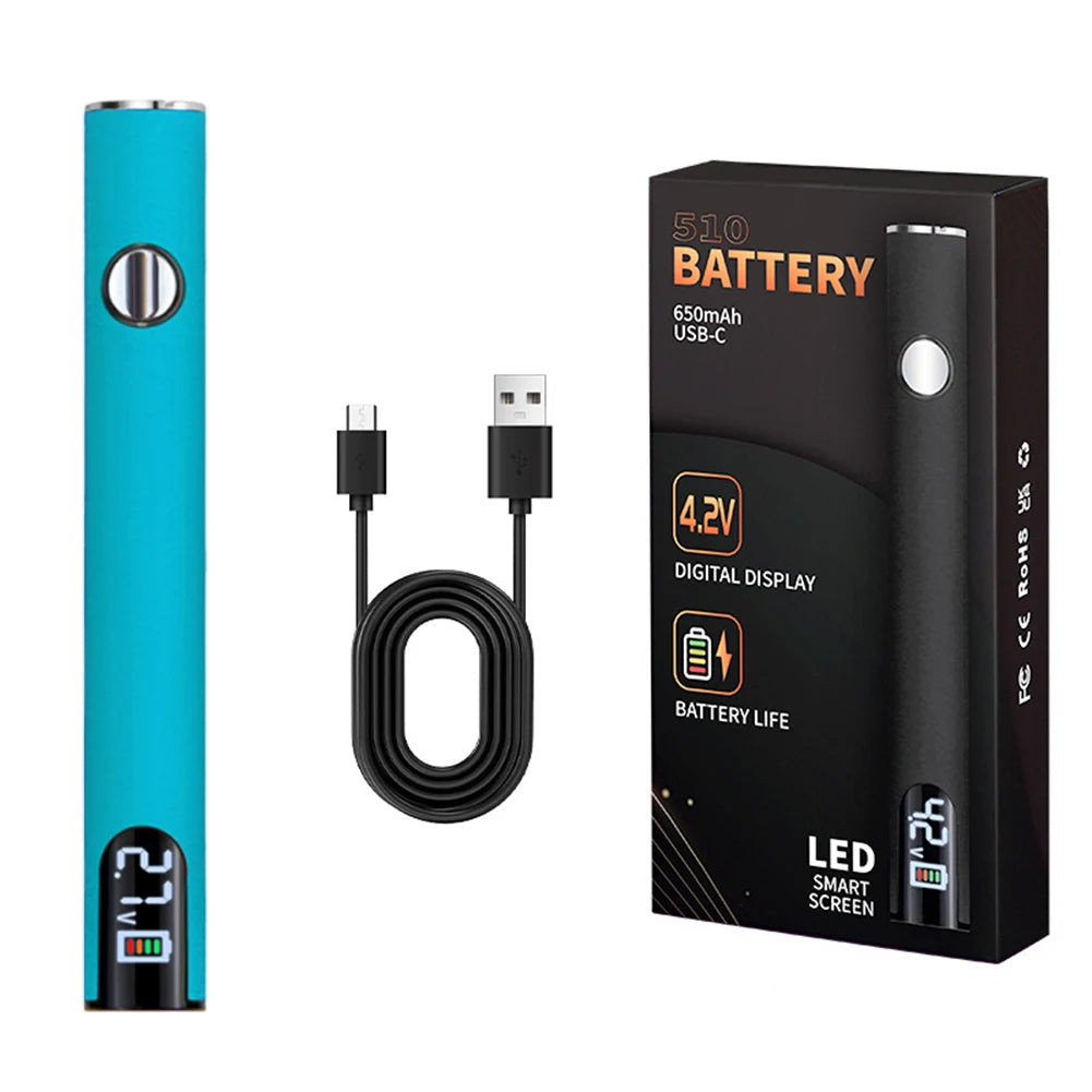 Portable 510 Electric Soldering Iron USB-C Rechargeable 650mAh