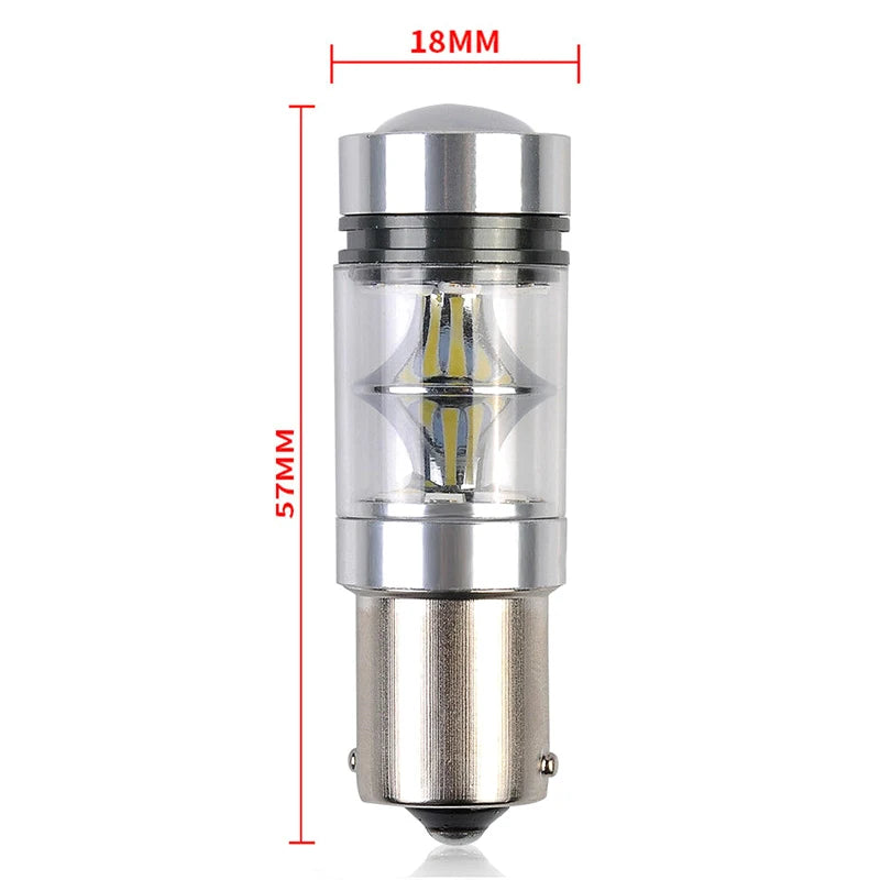 VIBE P21W BA15S 1156 Canbus LED Reverse Light – White