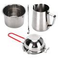 Stainless Steel Double Boiler Candle Making Kit – 4-Pack