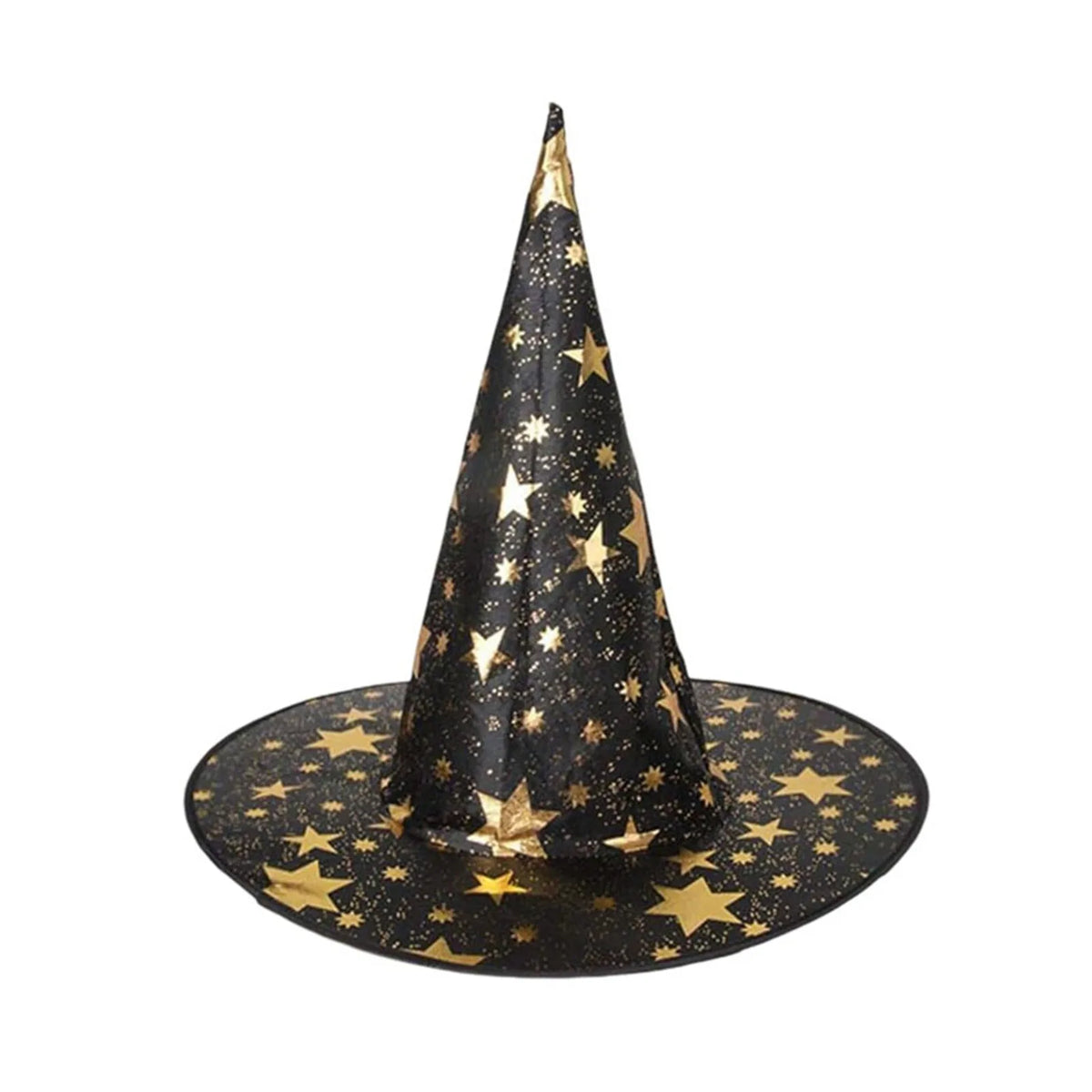 Halloween Witch Wizard Hat – Bronzing Pentagram Kids & Adults