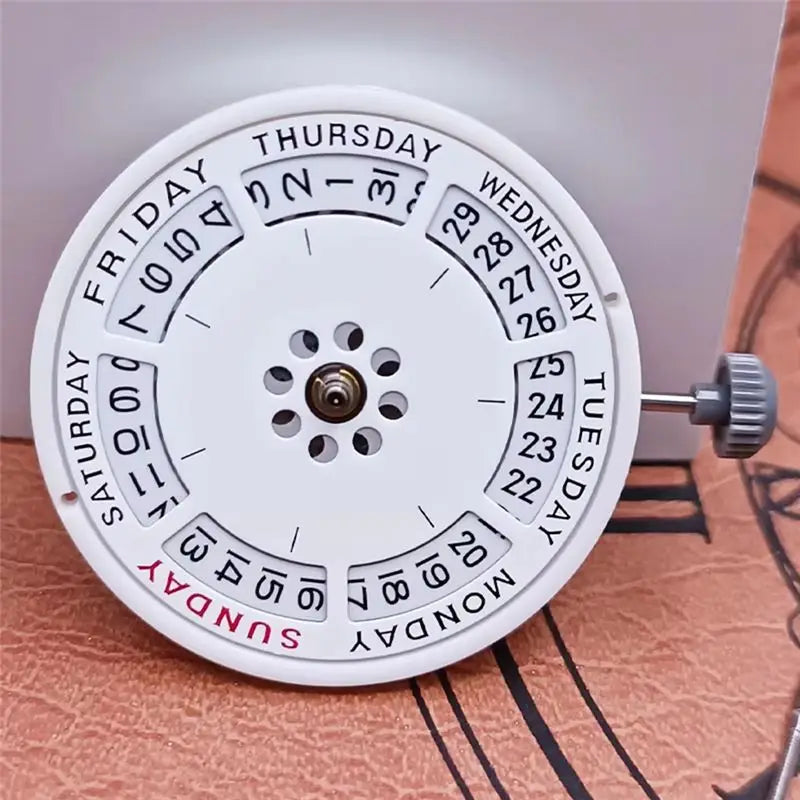 8285 Automatic Mechanical Watch Movement 21 Jewels Day Date Week