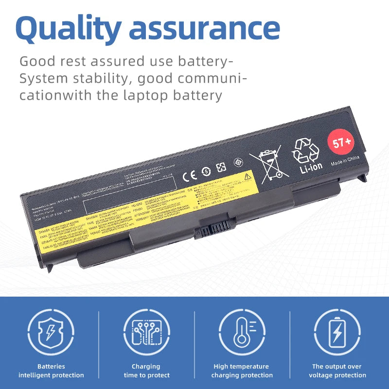 6-Cell Battery for Lenovo ThinkPad T440P T540P W540 L440 45N1144