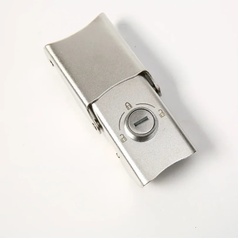 Stainless Steel Motorcycle Trunk Buckle Lock + 2 Keys