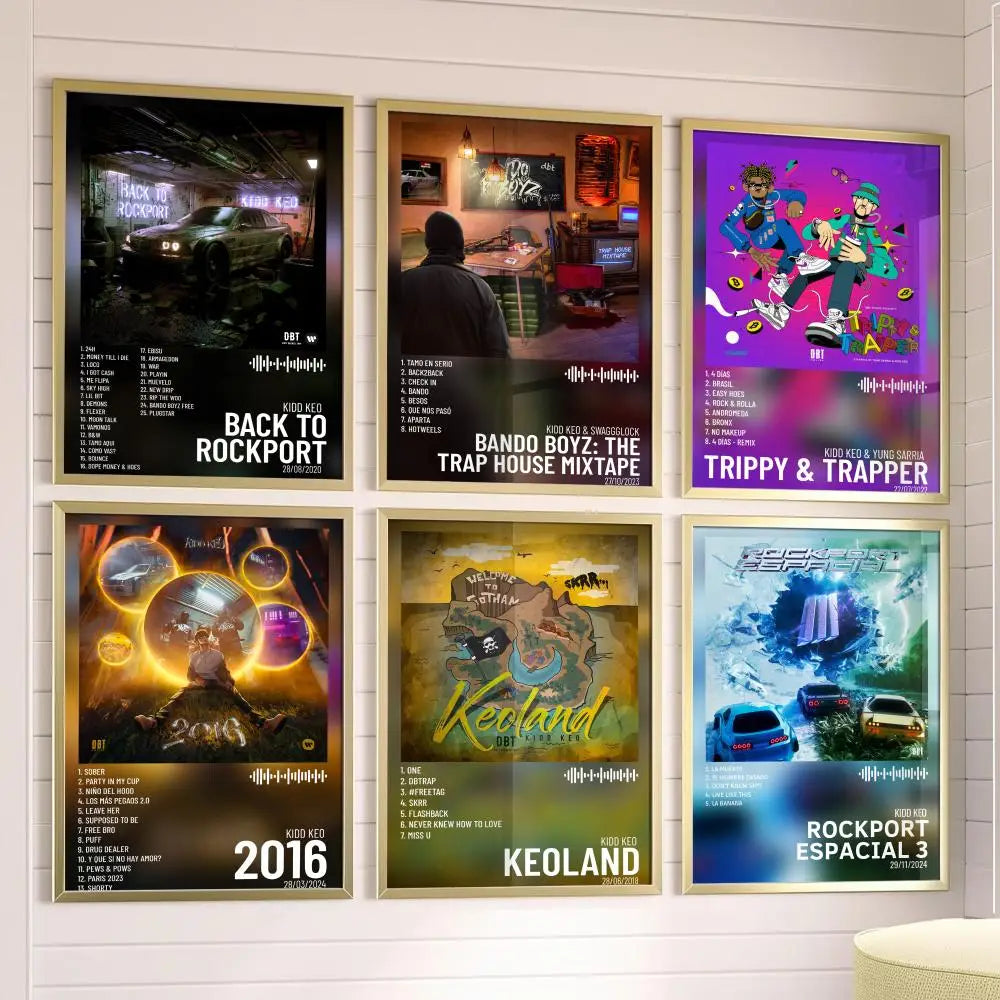 Kidd Keo Music Album Cover Poster – Wall Art Print
