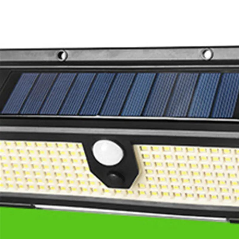 Solar Motion Sensor Wall Light 190 LED Waterproof Garden Light