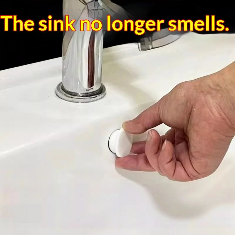 Silicone Sink Overflow Hole Stopper – Odor & Insect Seal