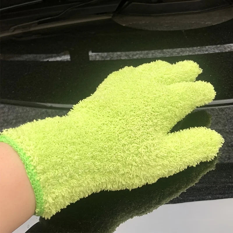 Reusable Cleaning Gloves with Built-In Gap Brush – 1 Pair