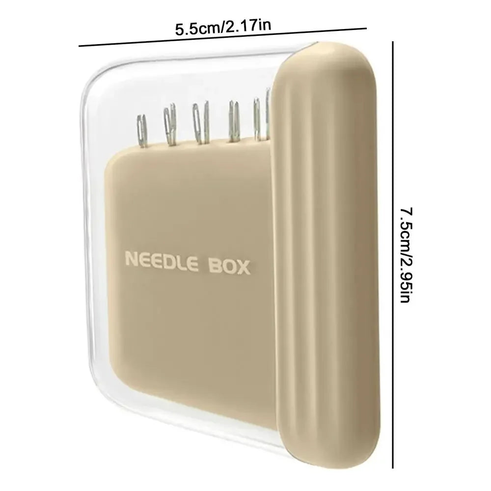 Magnetic Sewing Needle Case – Embroidery & DIY Storage Box