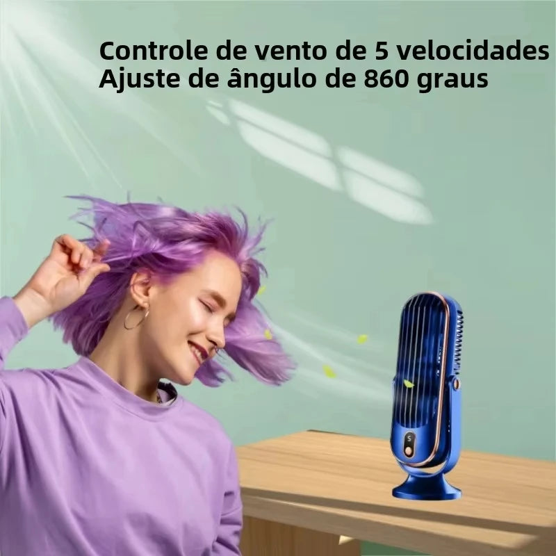 VIBE Portable USB Rechargeable Desktop Fan – Office & Home