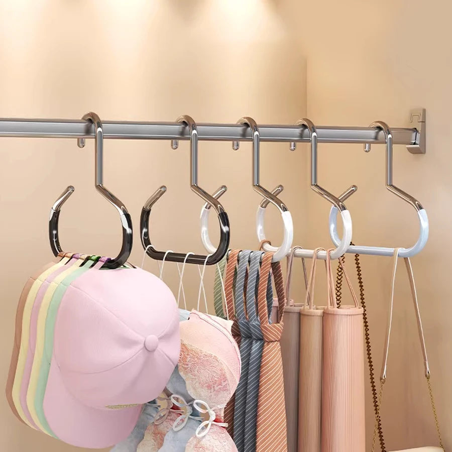 Circle Ring Hat Hook Hanger – Non-Slip Wardrobe Storage Rack